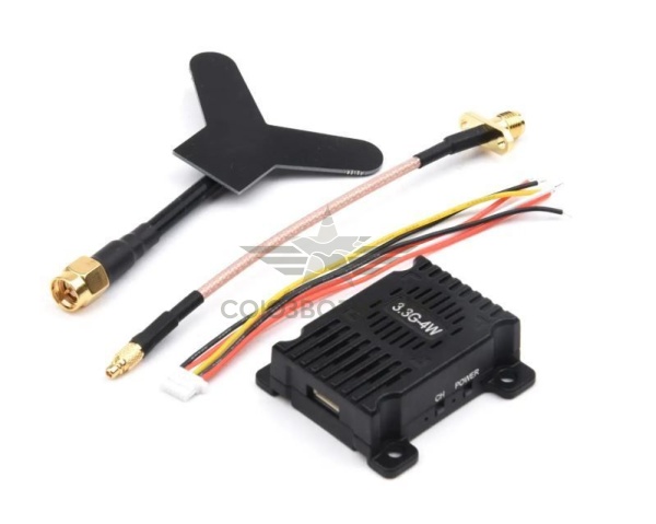Видеопередатчик для FPV VTX 4W 3.3G фото 1